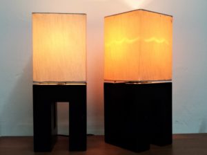 Lampade Stilplast anni 70 in stile modernista