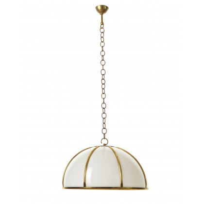 Lampadario Gabriella Crespi anni 70 ottone